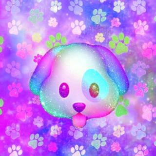 Rainbow puppy wallpaper