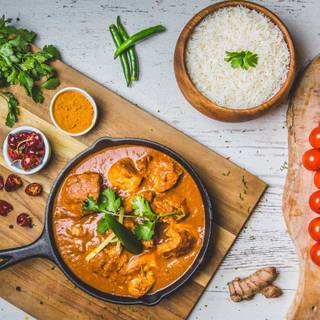 Chicken curry wallpaper