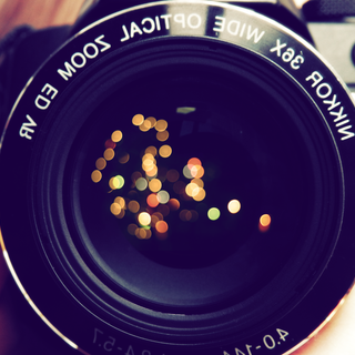 Vintage camera wallpaper