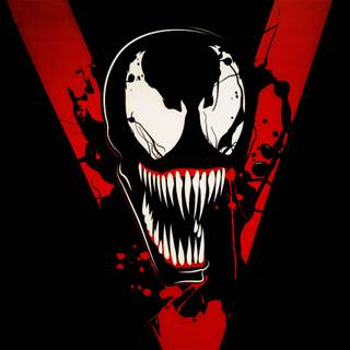 Venom face wallpaper