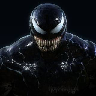 Venom face wallpaper