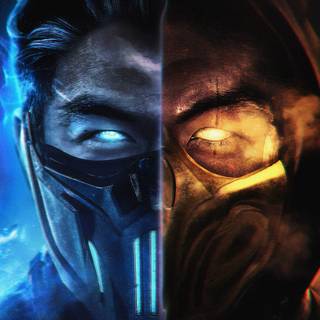 Scorpion vs Sub-Zero wallpaper