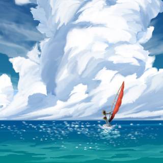 Summertime anime wallpaper