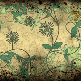 Grunge spring wallpaper