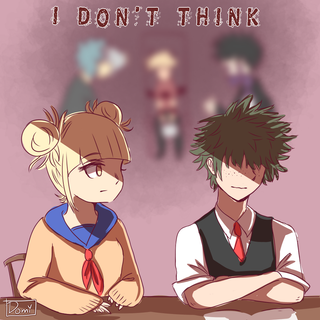 Villain Deku and Toga wallpaper