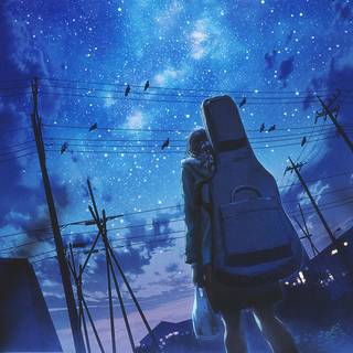 Anime night 4k wallpaper