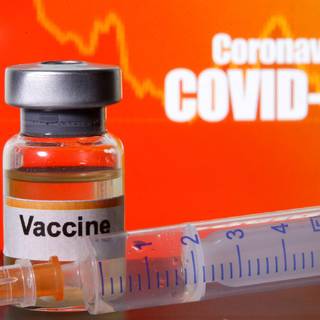 Corona vaccine wallpaper