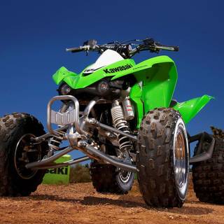 Kawasaki quad wallpaper
