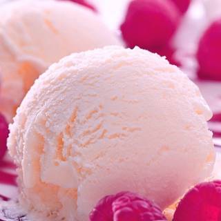 Vanilla ice cream wallpaper