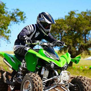 Kawasaki quad wallpaper