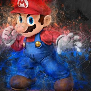 iPhone Mario wallpaper