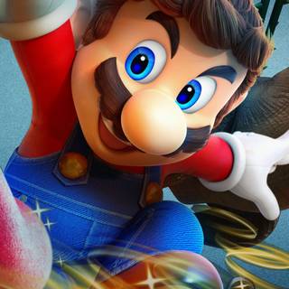 iPhone Mario wallpaper