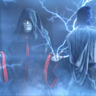 Sith lightning wallpaper