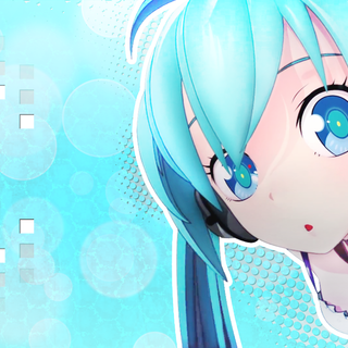 Miku aesthetic desktop wallpaper