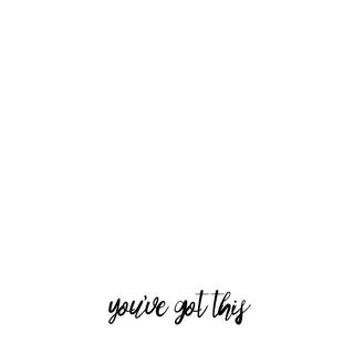 Cute white aesthetic quote wallpaper