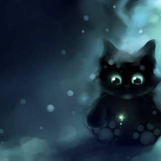 Anime Kawaii animals wallpaper