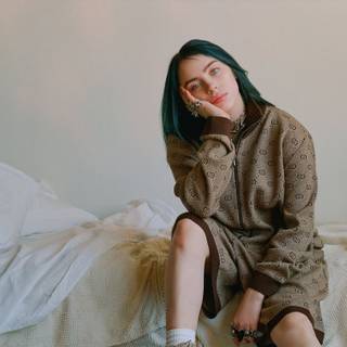 Billie Eilish aesthetic PC wallpaper