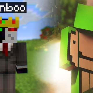 Dream Minecraft skin wallpaper