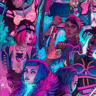 Cyberpunk Judy wallpaper