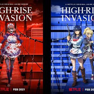 High Rise Invasion computer wallpaper