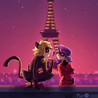 Cat Noir anime wallpaper