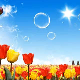 Summer fantasy wallpaper