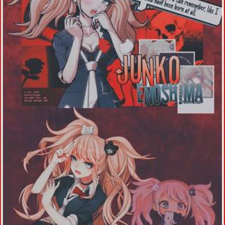 Aesthetic Junko Enoshima wallpaper