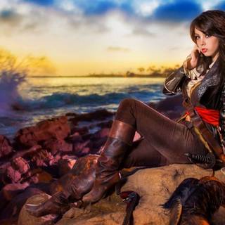 Women pirate wallpaper