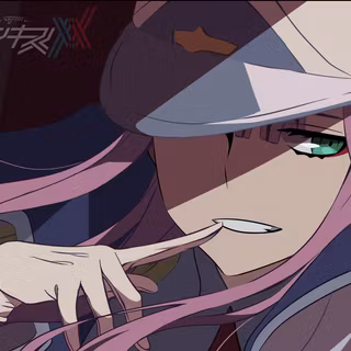 Zero Two smile wallpaper