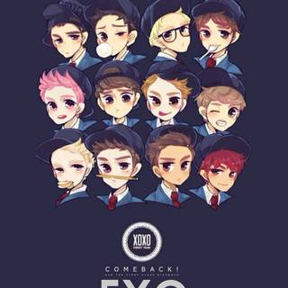 EXO phone wallpaper