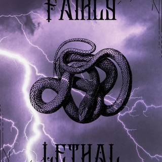 Purple snakes wallpaper