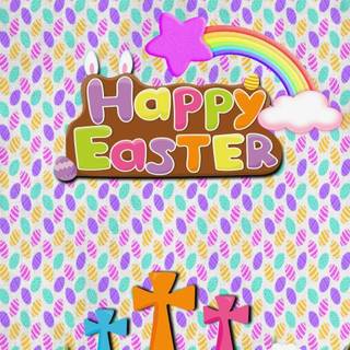Happy Easter cute wallpaper