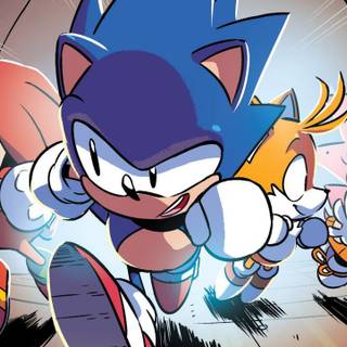 Sonic face logo wallpaper