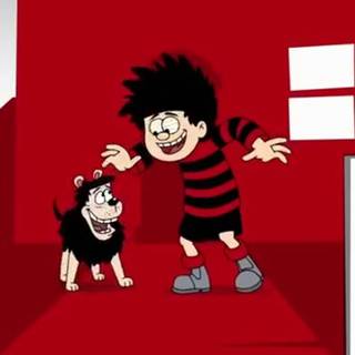 Dennis the Menace and Gnasher wallpaper