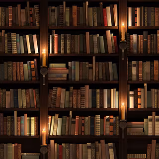 Old library wallpaper