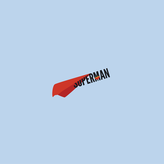 Superman minimalist wallpaper