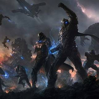 Military science fiction movies wallpaper