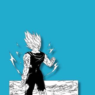 Vegeta aesthetic wallpaper