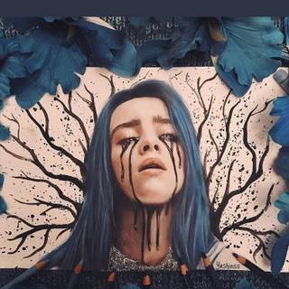 Billie Eilish dark wallpaper