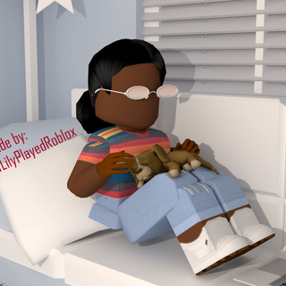 Roblox girl sleeping wallpaper