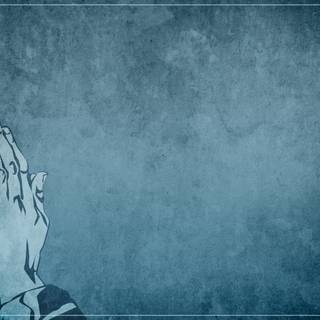 Prayer hands wallpaper