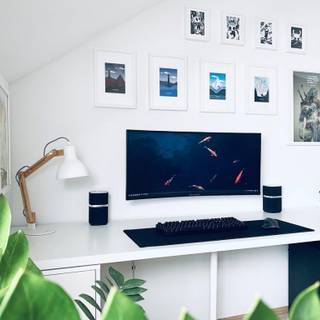 Computer table wallpaper