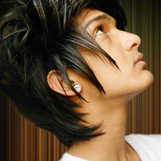 Boys haircut wallpaper