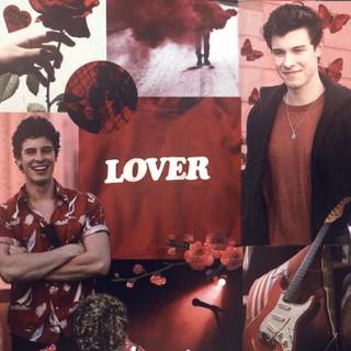 Shawn Mendes collage aesthetic wallpaper