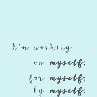 Affirmation wallpaper