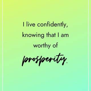 Affirmation wallpaper