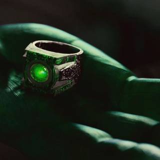 Green Lantern Power Ring desktop wallpaper