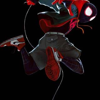 Spider-Man and Miles wallpaper