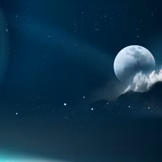 Moon space wallpaper