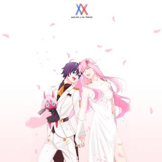 Zero Two laptop wallpaper